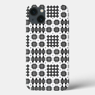 ウェルシュフェイクタペストリーブラックアンドホワイトiPad Mini ケース