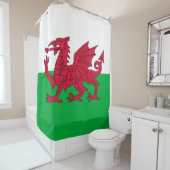 ウェルシュフラグ シャワーカーテン (インサイチュ)