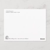 ウェルシュベイホースポートレート ポストカード (裏面)