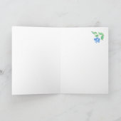 ウェルシュペリウニフェイククル，レース，水玉模様誕生日 カード (内部)