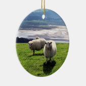 ウェルシュマウンテンヒツジ セラミックオーナメント (右)