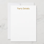 ウェルシュマウンテンヒツジ 招待状 (裏面)