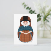 ウェルシュマトリョーシカ葉書 ポストカード (スタンド正面)