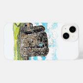 ウェルシュ城 Case-Mate iPhoneケース (裏面 (横))