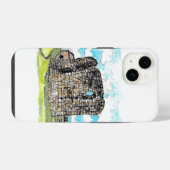 ウェルシュ城 iPhoneケース (裏面横)