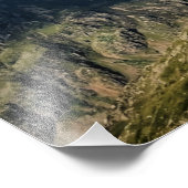 ウェルシュ山脈 フォトプリント            (角)