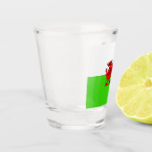 ウェルシュ旗 ショットグラス (左)