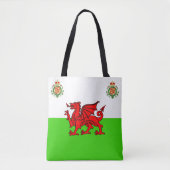 ウェルシュ旗 トートバッグ (正面)