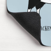 ウェルシュ縁どコリーシェプドッグパーソナライズされた マウスパッド (コーナー)