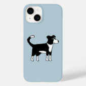 ウェルシュ縁どコリー犬 Case-Mate iPhoneケース (裏面)