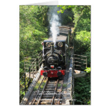 ウェルシュ蒸気列車。