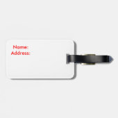 ウェルシュ蒸気列車。 ラゲッジタグ (裏面横)