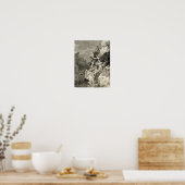 ウェルシュ遊・ドルイドの竪琴 ポスター (キッチン)