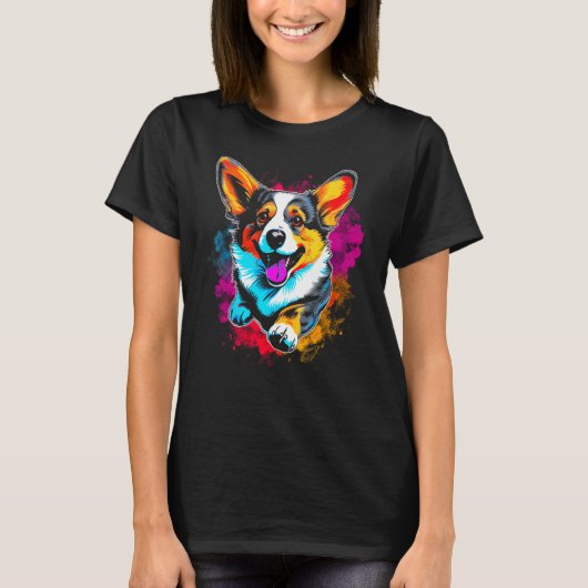 ウェルシュ・コーギー Tシャツ (正面)