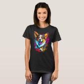 ウェルシュ・コーギー Tシャツ (正面フル)