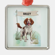 ウェルシュ・スプリンガー・スパニエル 水彩 オーダーメイド 犬