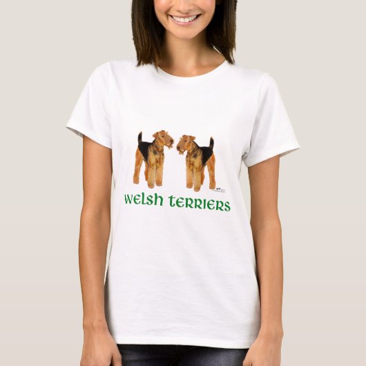 ウェルシュ・テリア Tシャツ (正面)