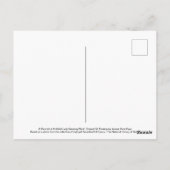 「ウェルシュ・レディ・スピニング・ウールポートレート」 ポストカード (裏面)