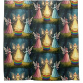 ウェルスカンフェアリー ブライダル シャワーカーテン (正面)