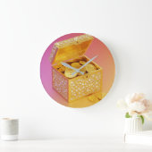 ウェルスジャーニーB ラージ壁時計 (ホーム)