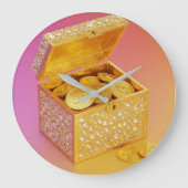 ウェルスジャーニーB ラージ壁時計 (正面)