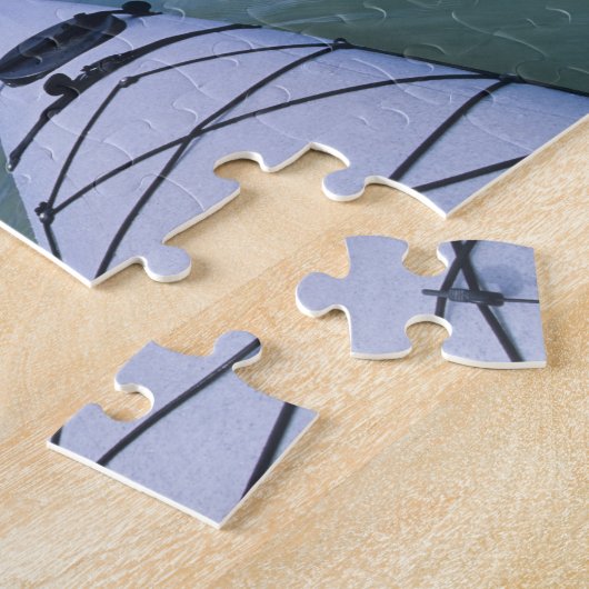 ウェルズのAzure Lakeの最後でカヤック ジグソーパズル (側面)