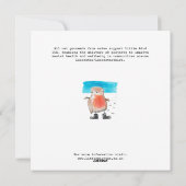 ウェルズを着たリトルロビン シーズンカード (裏面)