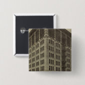 ウェルズファーゴビルド,オレゴン州ポートランド 缶バッジ (正面&裏面)