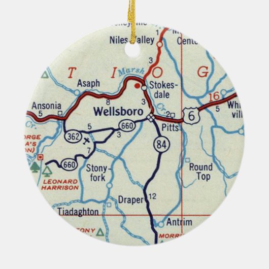ウェルズボロPA セラミックオーナメント (裏面)