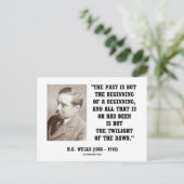 ウェルズ過去は始まりにすぎない ポストカード (スタンド正面)