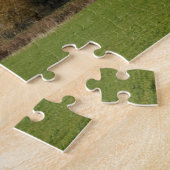 ウェルズ・サマセットUKゴシック様式のウェルズ大聖堂。 ジグソーパズル (側面)