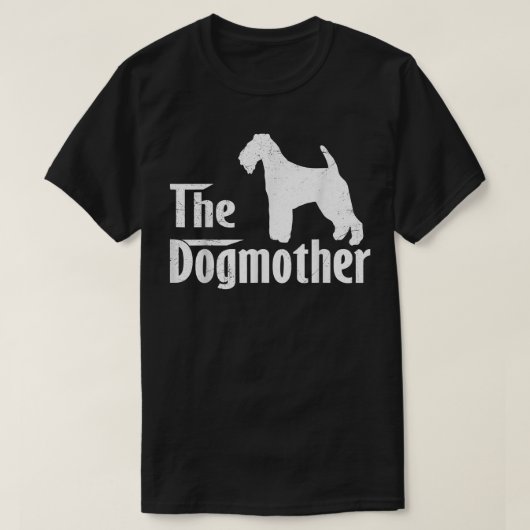 ウェルズ・テリア愛好家、犬、母の日 Tシャツ (デザイン正面)