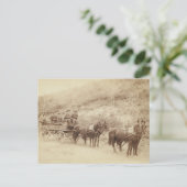 ウェルズ・ファーゴ表現のはがき ポストカード (スタンド正面)