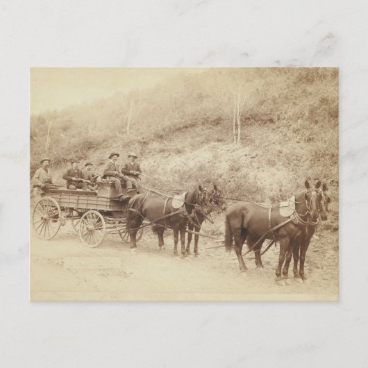 ウェルズ・ファーゴ表現のはがき ポストカード (正面)