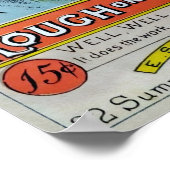 ウェルズ・ラフ・オン・コーン広告 ポスター (角)