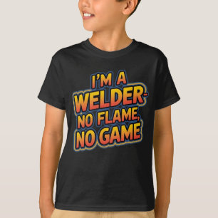 ウェルダおもしろいー引用文 Tシャツ