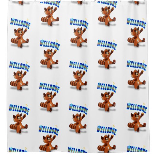 ウェルダン シャワーカーテン (正面)