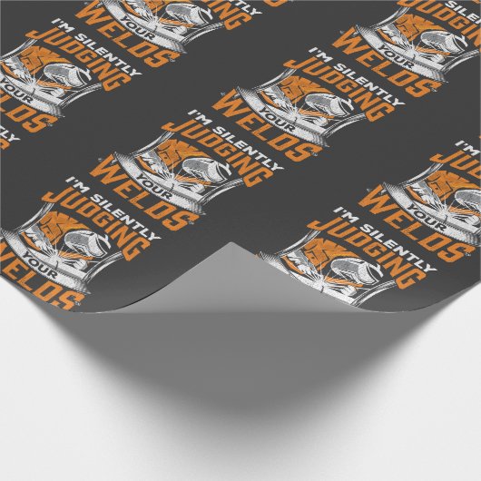 ウェルダーおもしろい引用文整備士職人のスキルユーモア ラッピングペーパー (角)