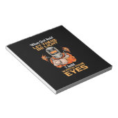 ウェルダーは目を見張ると言った ノートパッド (アングル)