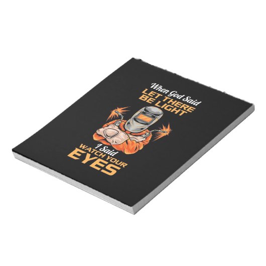 ウェルダーは目を見張ると言った ノートパッド (回転)