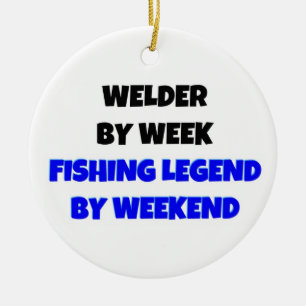 ウェルダーバイウィーク魚釣りレジェンドバイウィークエンド セラミックオーナメント