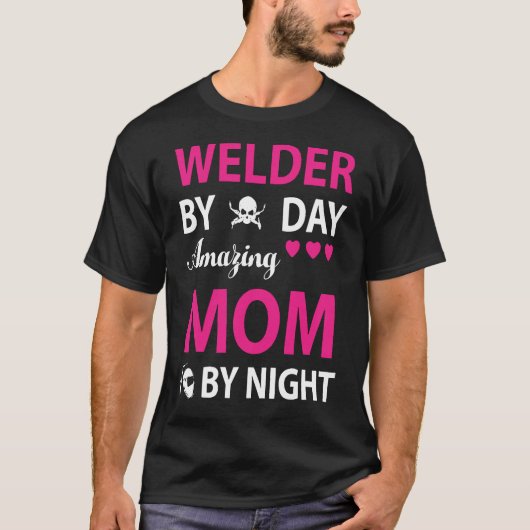 ウェルダーママ Tシャツ (正面)