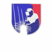 ウェルダーリーグ – トラック用の溶接デカール シール (正面)