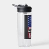 ウェルダーヴィンテージアメリカ国旗の溶接 ウォーターボトル (右面)
