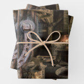 ウェルダーヴィンテージ鍛冶ホースシューズ ラッピングペーパーシート (インサイチュ)