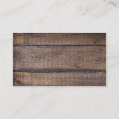 ウェルダーヴィンテージ鍛冶ホースシューズ 名刺 (裏面)