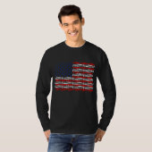 ウェルダーヴィンテージUSA国旗溶接  Tシャツ (正面フル)