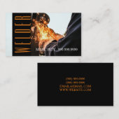 ウェルダー建築名刺 名刺 (正面/裏面)