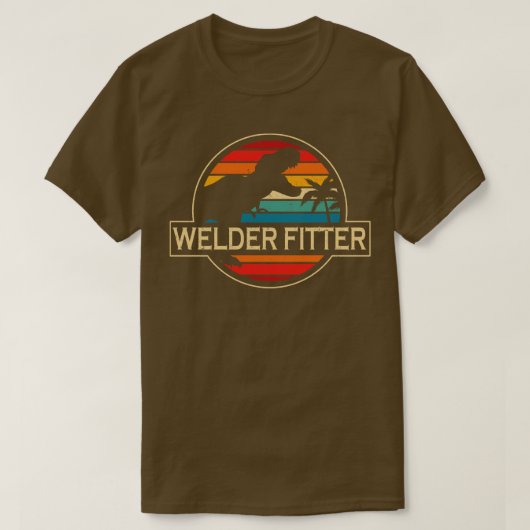 ウェルダー恐竜 Tシャツ (デザイン正面)