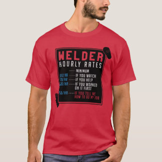 ウェルダー時給 Tシャツ